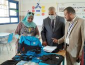 وكيل تعليم دمياط يتابع إجراءات المقابلة الشخصية للأطفال المتقدمين للمدارس اليابانية