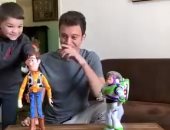أب يحيي شخصيات Toy Story من أجل أطفاله لينضم لمشاهير التيك توك.. اعرف الحكاية