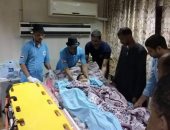 شاهد.. نقل "طفل العجانة" إلى القاهرة للعلاج على نفقة وزارة الصحة
