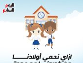 إزاى نحمى أولادنا من كورونا مع عودة الدراسة؟ (إنفو جراف)