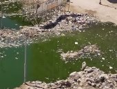 قارئ يشكو اختلاط القمامة بالصرف الصحى فى شارع المحكمة كفر الدوار بالبحيرة