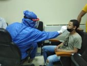 منتخب القاهرة للصم يجري مسحة طبية قبل خوض منافسات مراكز الشباب بمطروح
