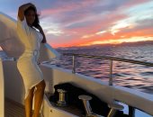 صديقة كريستيانو رونالدو تكشف عن أنوثتها في أحدث صورة وسط البحر