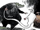 كاريكاتير اليوم.. أيادى حزب الله الخفية وراء اغتيال رفيق الحريري