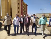صور.. نائب وزير الإسكان يتفقد خطى المياه المغذيين للعاصمة الإدارية الجديدة