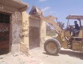 إزالة المبانى المخالفة ببرج العرب غرب الإسكندرية (صور)