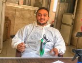 الجيش الأبيض.."محمد" تمريض عزل حميات المنصورة على خط المواجهة ضد كورونا