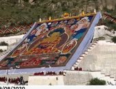 شاهد.. انطلاق مهرجان "مأدبة الزبادي" في لاهاسا عاصمة التيبت