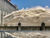 خزان سد الخوانق بالصين لتوليد الطاقة الكهرمائية يستعد لمواجهة ذروة الفيضانات
