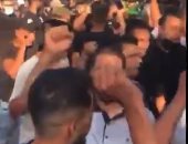 جنازة فى لبنان تتحول لمظاهرة حاشدة ضد حسن نصر الله.. فيديو