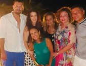 شاهد إلهام شاهين ويسرا وعمرو يوسف وكندة علوش خلال قضاء إجازة الصيف