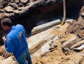 شركة مياه الجيزة تعلن انتهاء أعمال إصلاح خط ناهيا وعودة ضخ المياه