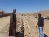 مد كابل كهربائى بطول 22 كيلو متر لتغذية محطة المعالجة الثلاثية بالمحاميد بأسوان