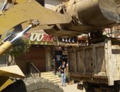 إزالة ورفع 450 حالة إشغال مخالفة بشوارع مدينة الواسطى ببنى سويف