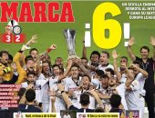 إشبيلية ليج وميسي غير قابل للبيع على رأس عناوين صحف العالم.. صور