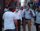 لجنة هندسية لفحص جميع المناطق العشوائية بعد انهيار عقار طه الحكيم في طنطا