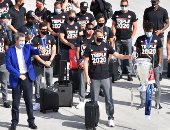 فرحة صامتة لبايرن ميونخ بعد العودة إلى ألمانيا بلقب دورى أبطال أوروبا