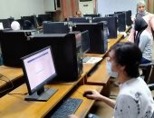 تنسيق 2020.. توافد طلاب المرحلة الأولى على معامل تنسيق هندسة القاهرة.. صور 