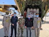 مصر ترسل طائرتين مساعدات طبية بحمولة 19 طنا لشعب لبنان