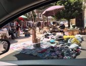 أهالى شارع أحمد فؤاد نسيم فى مدينة نصر يشكون من انتشار الباعة الجائلين