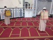 المساجد تواصل حملات النظافة والتعقيم استعدادًا لصلاة الجمعة 