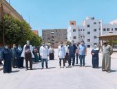 شفاء 13 حالة من كورونا وخروجهم من مستشفى الصدر بالزقازيق والواسطى ببنى سويف