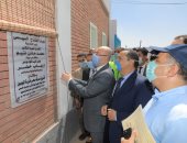 محافظ بنى سويف يفتتح مشروع الصرف بالميمون بتكلفة 63 مليون جنيه (صور)
