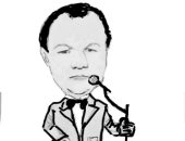 "جعفر" من العراق يشارك بكاريكاتير للمطرب عبد العزيز محمود فى ذكرى رحيله