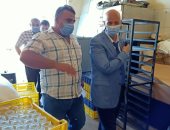 إعدام طن أغذية فاسدة وغلق مصنع حلويات بالقنايات