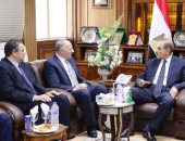 محافظ كفر الشيخ يستقبل رئيس هيئة قضايا الدولة لافتتاح فرع الهيئة بالحامول