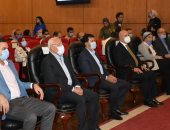 وزير الشباب ومحافظ بورسعيد فى لقاء حوارى مفتوح مع  شباب المحافظة