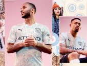 ِشاهد.. مانشستر سيتي يقدم القميص الثالث للموسم الجديد بتصميم مميز