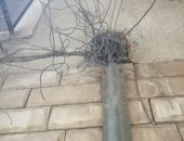 قارئ يناشد إصلاح كابينة تليفون بشارع عمر بن عبد العزيز فيصل الجيزة