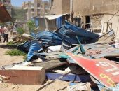 حملات في "أكتوبر وبدر" لإزالة مخالفات البناء ورفع الإشغالات.. صور 