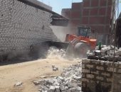 إسترداد 100 فدان أملاك دولة المنيا وإزالة 3031 حالة تعد ببنى سويف..صور