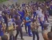 لبنانيون يهتفون ضد حسن نصر الله خلال تشييع جثامين ضحايا اشتباكات خلدة..فيديو