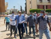 نائب رئيس جامعة طنطا يتفقد الإنشاءات الجديدة استعدادا للعام الدراسى الجديد
