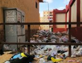 سيبها علينا.. شكوى من انتشار القمامة بمدينة حدائق أكتوبر بالجيزة