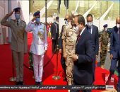الرئيس السيسى يصل الإسكندرية لافتتاح عدد من المشروعات..فيديو