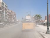 رفع 243 حالة إشغال و 915 طن قمامة وصيانة 112 كشاف إنارة بالبحيرة