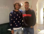 تريزيجيه يهنئ النني بعد تتويجه بلقب الدرع الخيرية