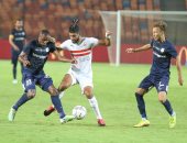 صور.. الزمالك يتعادل سلبيا مع انبى في شوط "الإنذارات"