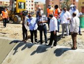 لجنة وزارة الرى تتفقد أعمال تأهيل الترع الجارية بمحافظة أسوان.. صور