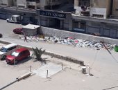 شكوى من تراكم القمامة أمام مساكن ضباط مصطفى كامل بالإسكندرية