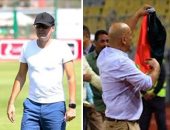 موقعة "التيشرت" تشعل نيران الخيانة الكروية.. اللون الأحمر يورط طولان مع عشاق الزمالك.. الأبيض يورط فايلر بعد خسارة القمة.. العميد يستفز الزملكاوية بتيشرت الأهلى.. ومانويل جوزية يخلع قميصه اعتراضا على التحكيم