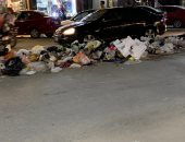 شكوى من تراكم القمامة بشارع أحمد ماهر بمدينة المنصورة بالدقهلية