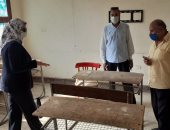 محافظ بني سويف يتابع ختام أعمال امتحانات الدور الثاني للثانوية العامة