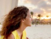 دنيا سمير غانم فى إطلالة مبهجة بعدسة صديقتها ميساء مغربى