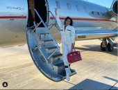 صديقة رونالدو تطير إلى إيطاليا لحضور مهرجان السينما فى فينيسيا