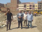 نائب محافظ الجيزة يقود حملة إزالة للتعديات على الأراضى الزراعية بقرية ترسا